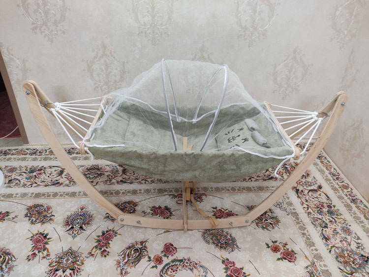 گهواره ننو مدل پیچی (سایز کوچک)