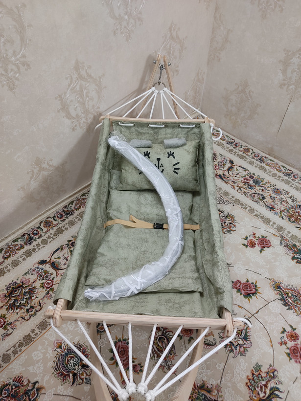 گهواره ننو مدل پیچی (سایز کوچک)